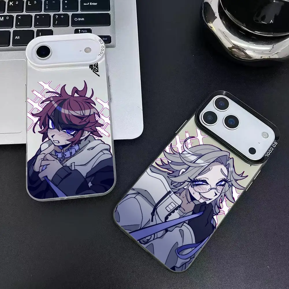 H-Hundred Line Ultima Difesa Cassa Del Telefono Per iPhone 17 16 15 14 13 12 11 Pro Max Air Matte Laser Aurora Antiurto Funda PIKPAKA