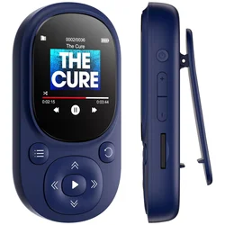 32GB Clip MP3 Player Bluetooth 5.3, MECHEN Children's Music Player with Pedometer Support up to 128GB