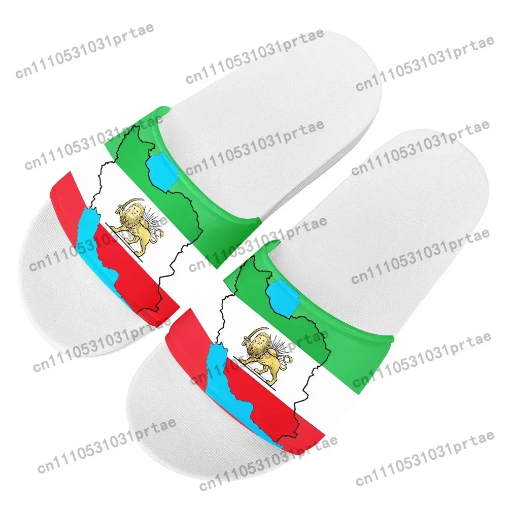 Iran Flag Emblem Home Clog Mens Women Youth Boy Girl Sandals Shoes Tang Garden Custom Made Breathable Shoe Beach Hole Slippers