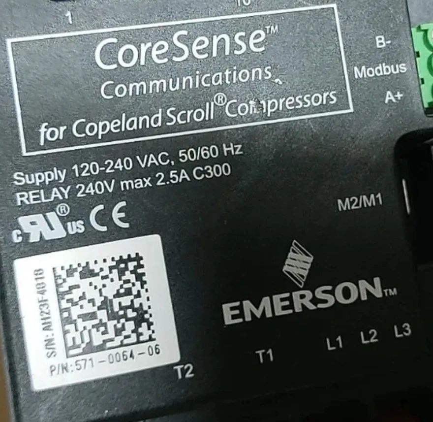 New  AH23F4318 AH14H0730 Coresense communications for copeland scroll compressors P/N: 571-0064-06 571-0065-05-R S/N:AH21D0019