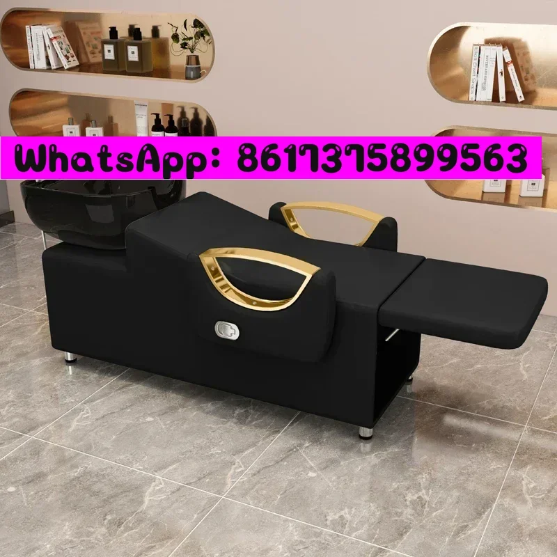 

Новейший портативный современный удобный с роскошным шампунем для ухода за волосами, спа-раковиной, шампунем, кресло-массаж, салон, эргономичный Fu