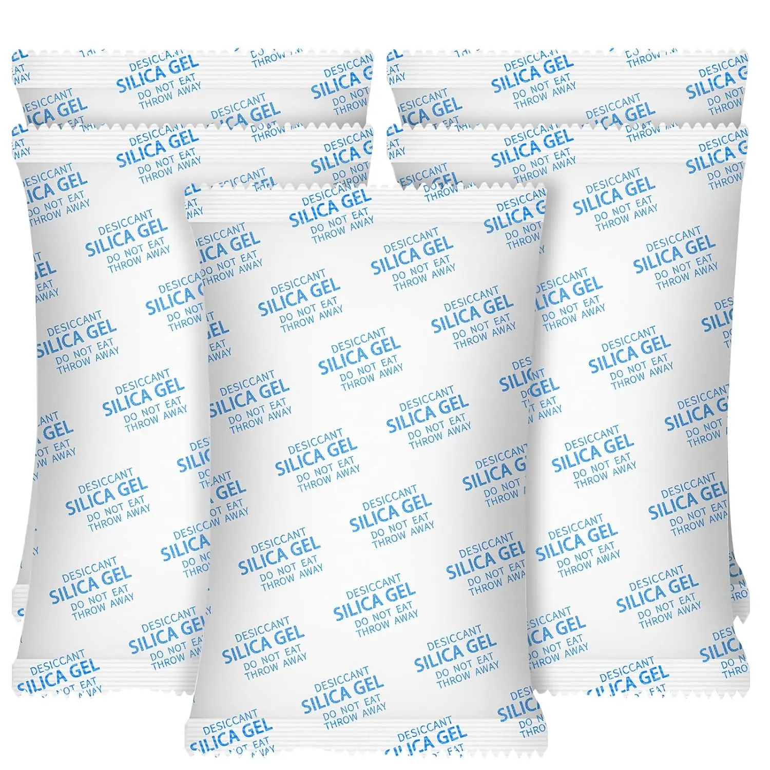 

Large Desiccant Packs, 5 Packs 600 Gram Silica Gel Packets Reusable, Dehumidifier Packs for Car Desiccant, Large Moisture Absorb