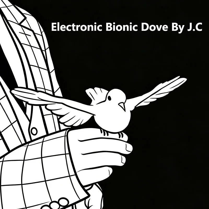 ببغاء إلكتروني حيوي من ج.سي للخدع السحرية، أدوات سحرية كلاسيكية، خدع مسرحية، ملحقات للسحرة المحترفين