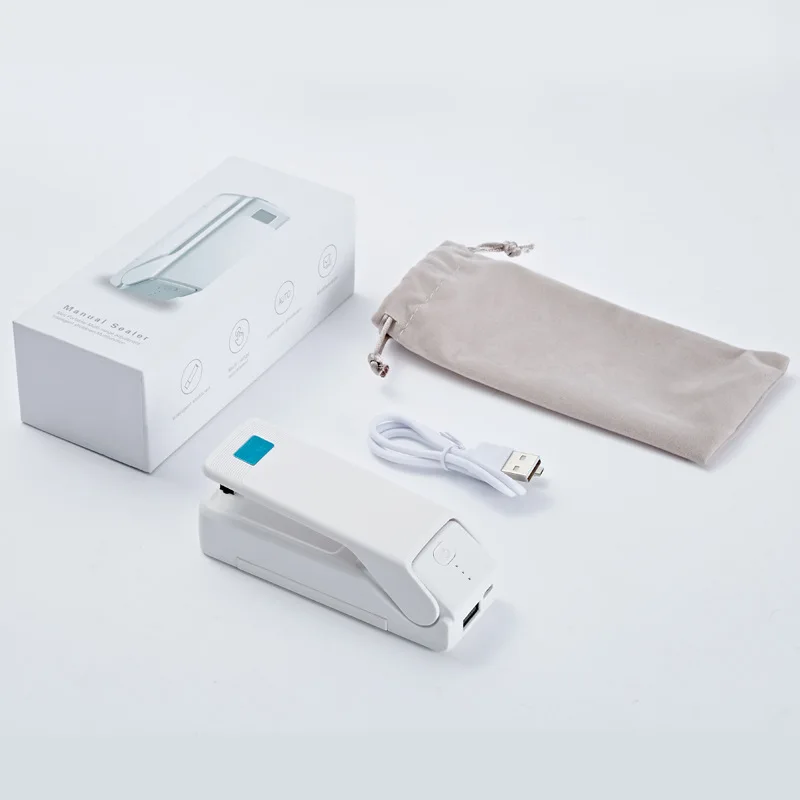 

Household Small Vacuum Sealer Multifunctional Snack Storage Kitchen Packing Sealer Rechargeable