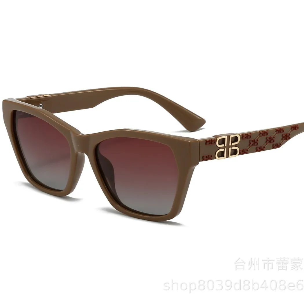 

Новые поляризационные солнцезащитные очки премиум-класса, роскошные очки для подиума знаменитостей, защита от ультрафиолета, хит продаж, универсальные