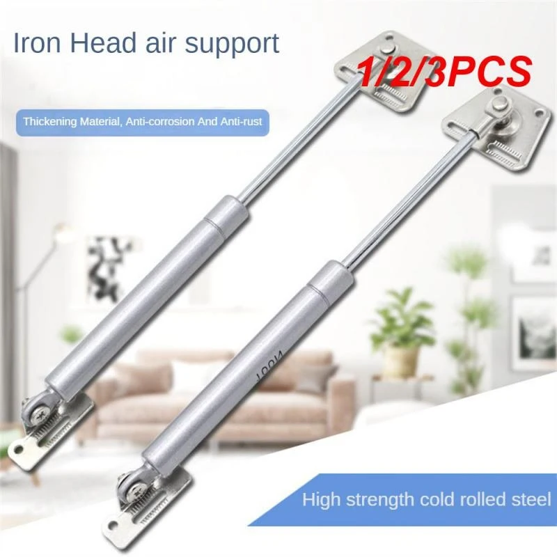 

Myhomera Furniture Gas Spring Door Lift Support 100N 10kg Soft Close Hinge for Cabinet Cupboard Tatami Lid - Single/Double/Tripl