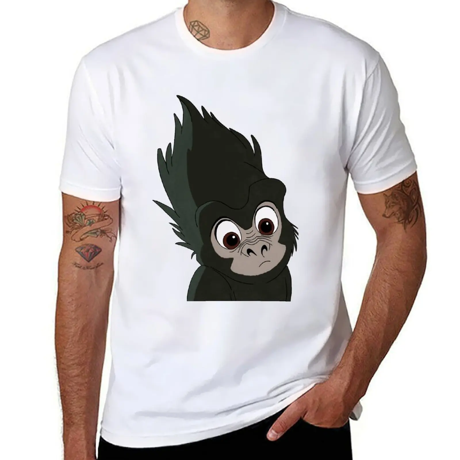 

Terk T-Shirt anime t shirts oversize t shirt man cotton T-Shirt