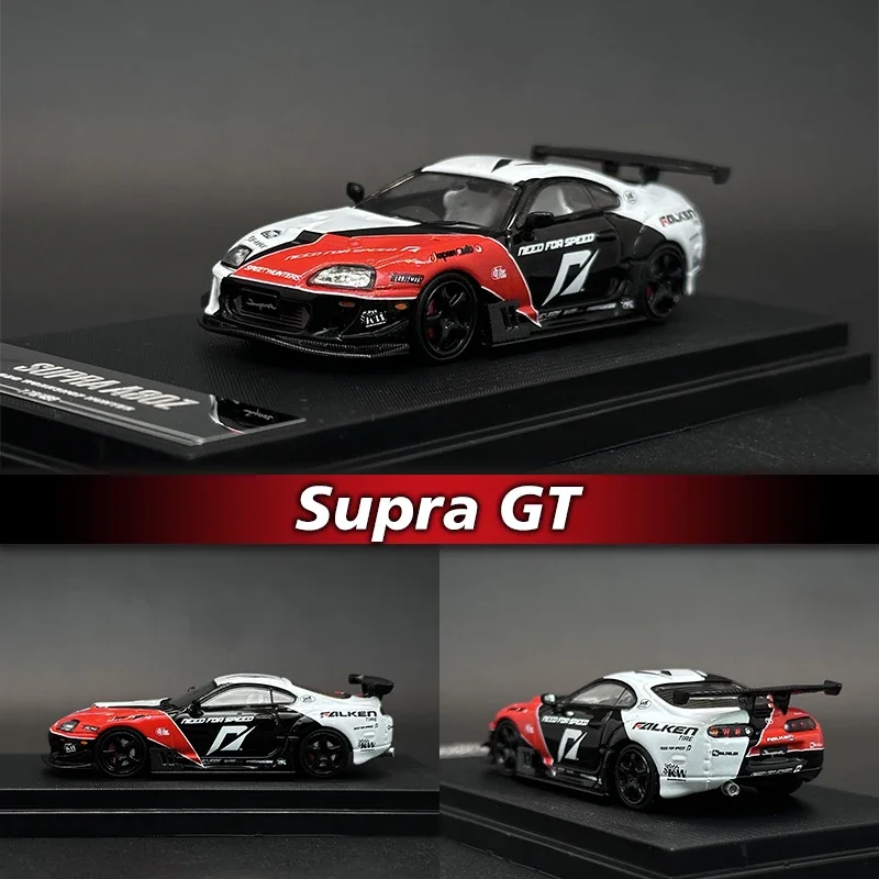 

In Stock GDO 1:64 Supra A80Z NFS Racing Diecast Diorama Car Model Collection Miniature Toy