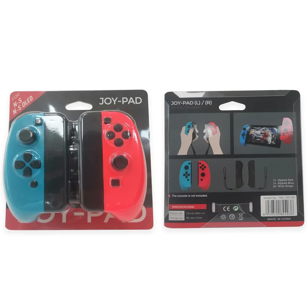 TNS-19310D لعصا التحكم بلوتوث للتبديل NS لعبة يسار ويمين مقبض صغير لاسلكي للتبديل OLED مع ستة محاور
