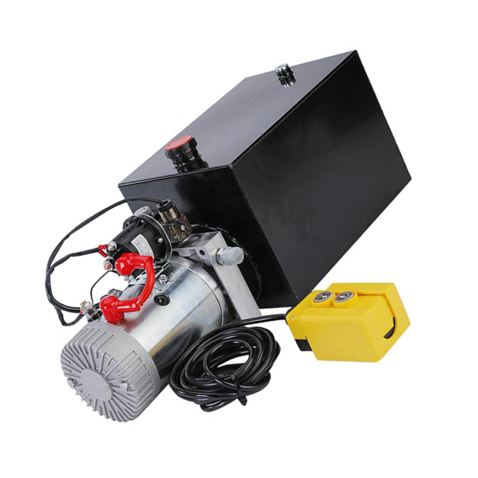 Hydraulic Power Unit 20mPa Relief Valve Fast Lifting Lowering Dump Truck Pump Sealed Structure 3KW  Motor for Bucket Vehicle