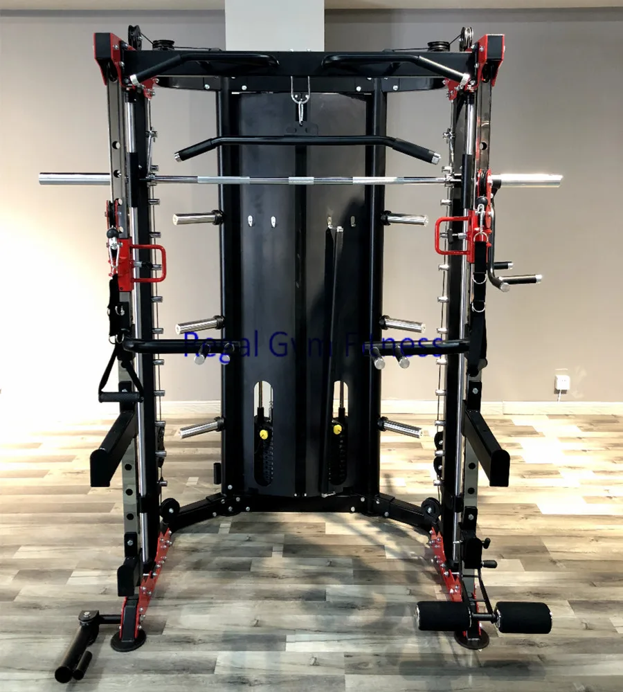 อุปกรณ์ออกกําลังกายฝึกซ้อมอเนกประสงค์ Smith Machine