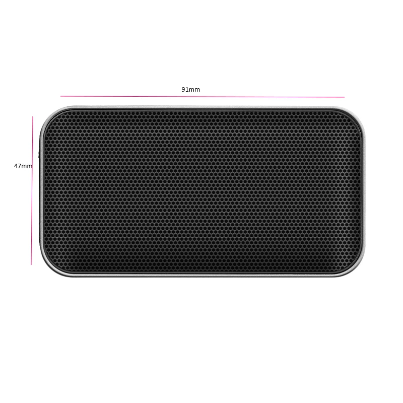 Imagem -03 - Pocket-sized Portátil sem Fio Bluetooth Speaker Music Sound Box com Microfone Suporte tf Card Pcs