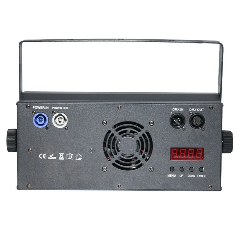 Mingjie LED 200 واط الجمهور ضوء DMX كول + دافئ أسود أضواء للمسرح ستروب للمسرح الحفل المنزل حفلة حديقة المناظر الطبيعية الخلابة #3