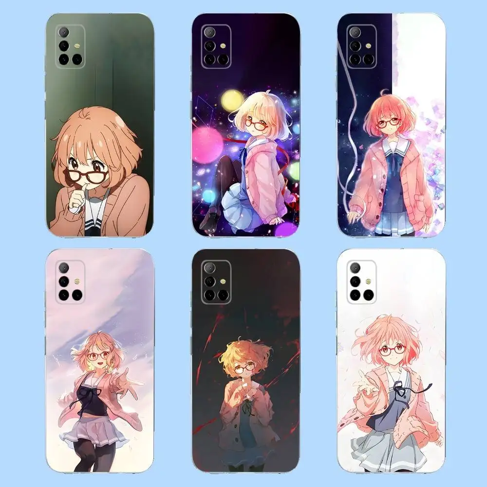 

M-Mirai Kuriyama Anime Phone Case For Samsung S30,23,21,22,20 FE lite,S10,9,PIus Note20ultra Soft Transparent