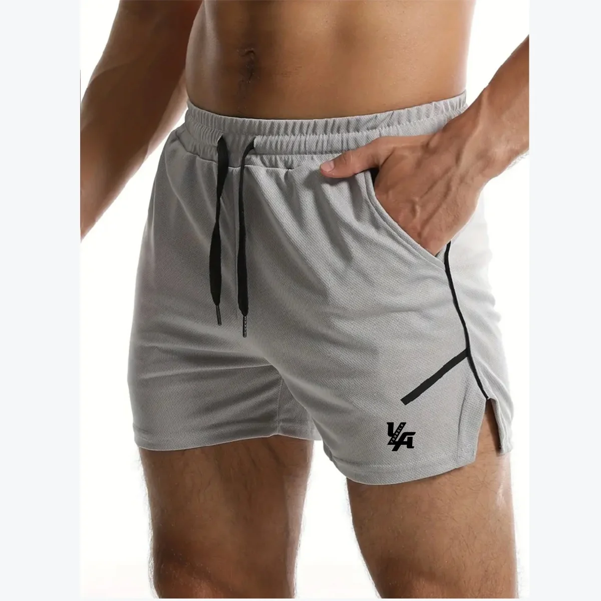 YA summer2025 deportes nuevos pantalones cortos de fitness de malla de secado rápido transpirable pantalones cortos de entrenamiento de baloncesto pantalones casuales de playa gimnasio