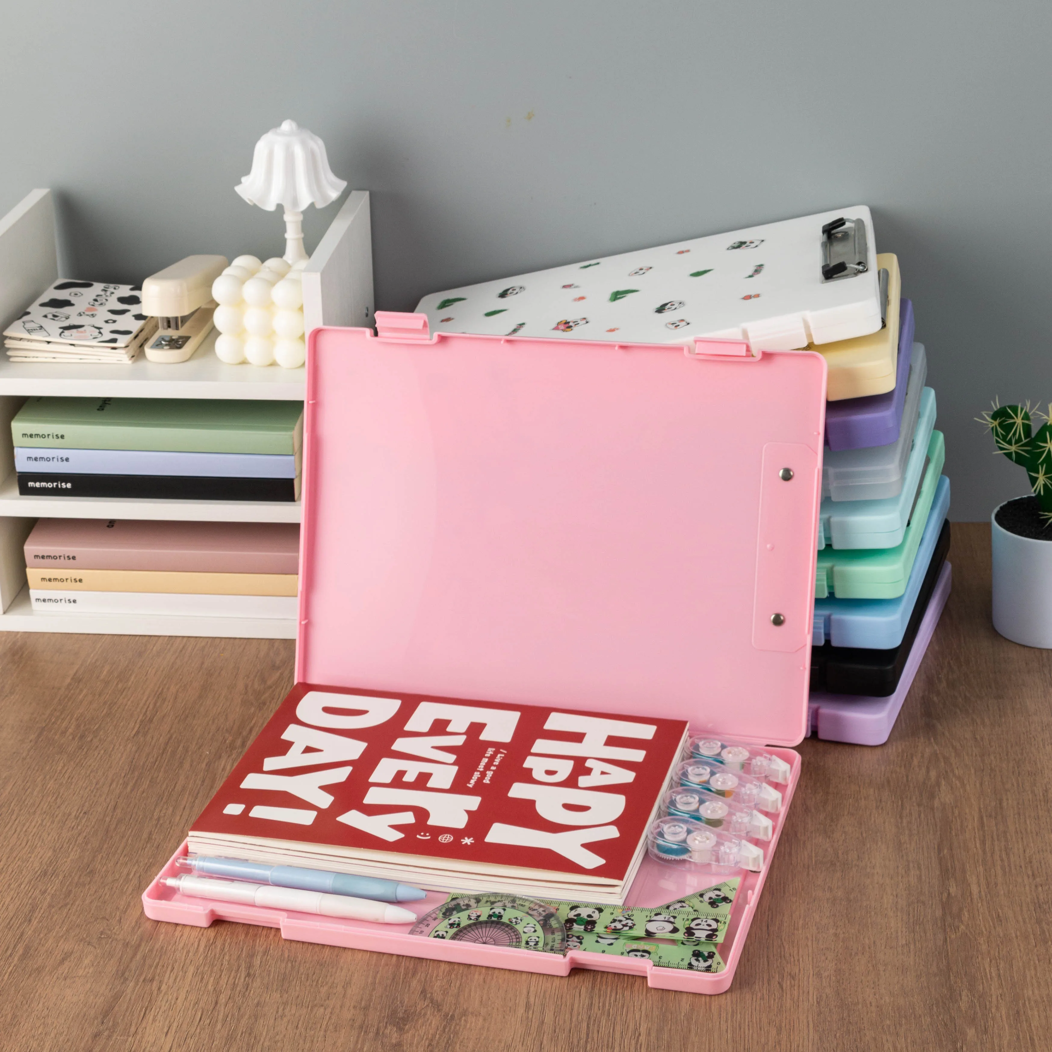 Multi Functionele A4 Contract Map, Student Test Papier Map, Map Benodigdheden, Pp Data Opslagdoos, Grote Capaciteit