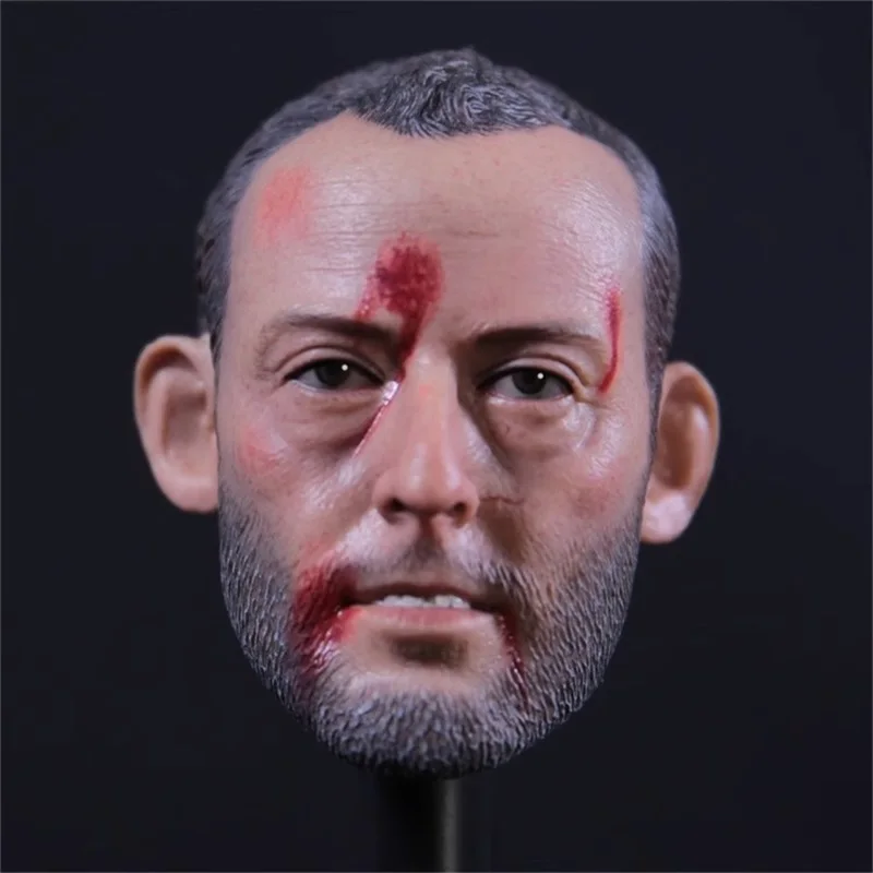 

DJ-CUSTOM DJ-16001 1/6 солдат, голова убийцы Lyon, резьба, модель, аксессуары, подходят для 12-дюймовых фигурок, игрушка для тела, в наличии