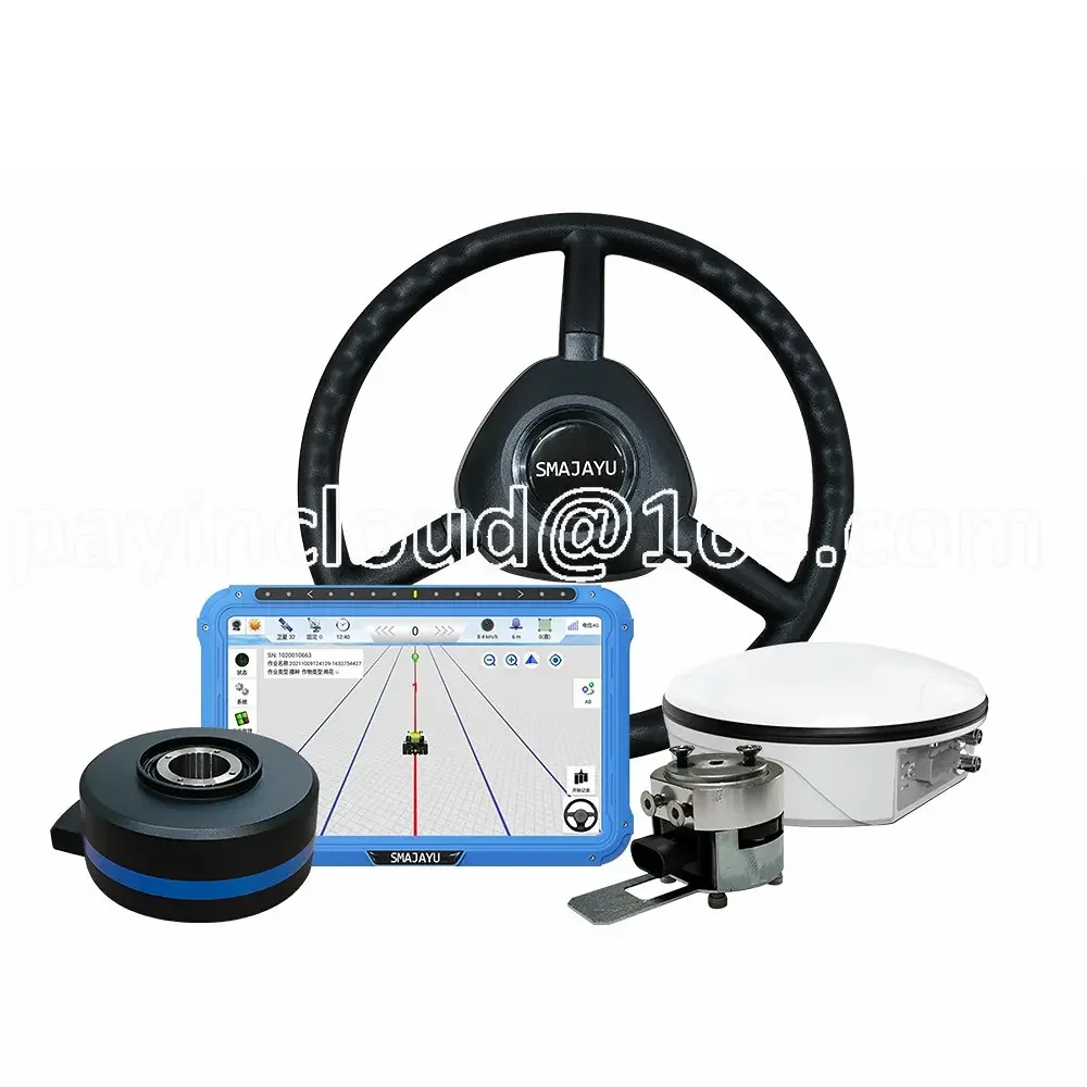 The JY305 Tractor Auto Steering System GPS GNSS Orientation Mechanized Farm Supports Multiple Languages