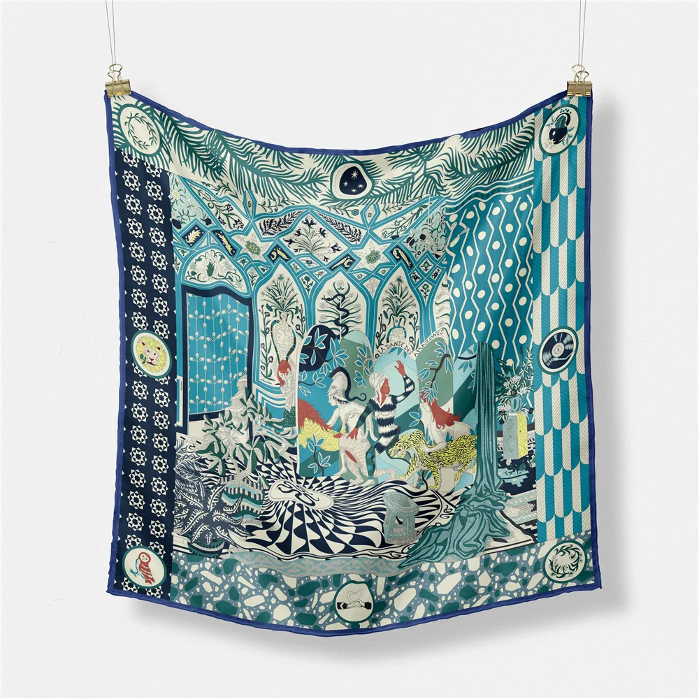 53cm Apaszka Damska w Stylu Dw – Scarf Silk Square recenzja i cena