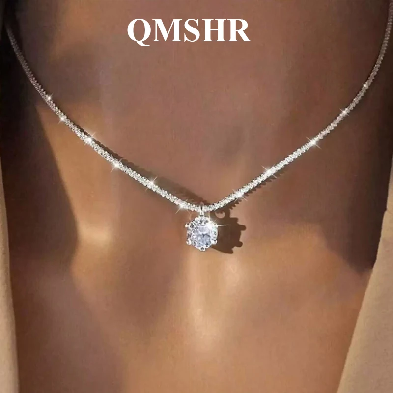 #21 Cheap Moissanite Necklaces Worth Buying
