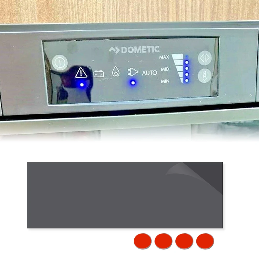 1 قطعة RV لوحة التحكم في الثلاجة غطاء للحماية القابل للإزالة 170x50 مللي متر قافلة ملونة Motohome الثلاجة الداخلية اكسسوارات للمنزل #1