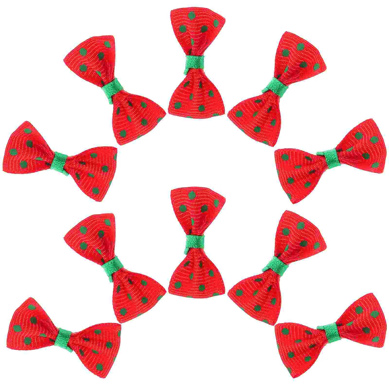 

30 Pcs Mini Bow Tie Dinosaur Toys Small Decorative Bows Knot Tiny DIY Accessories