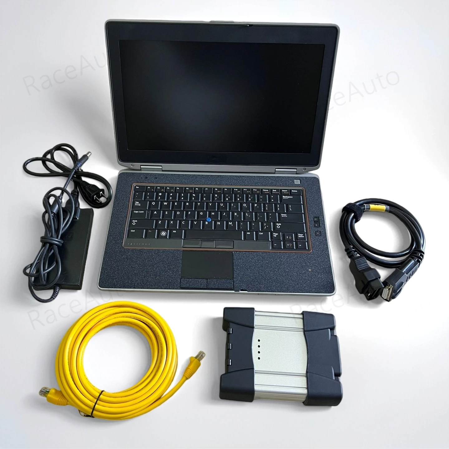 06.2026V HDD 750GB D 4.59 For BMW Programming Tool ICOM NEXT with 2 Cables OBD Cable Lan Cable Laptop E6420 I5 8G Auto Scanner