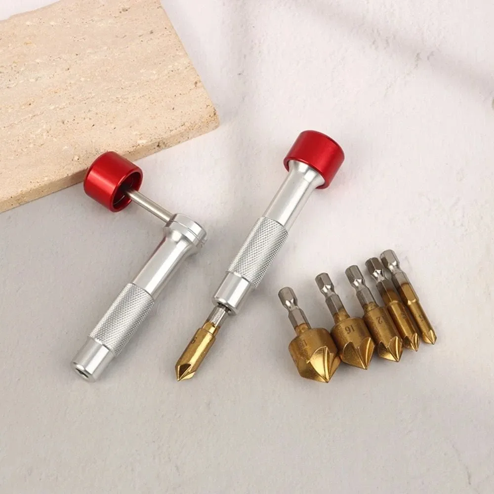 

180 Degrees Red Hat Reinforced Screwdriver Durable Compact Non-slip Screwdriver Magnetic PH0 PH1 PH3 T15 T20 T25