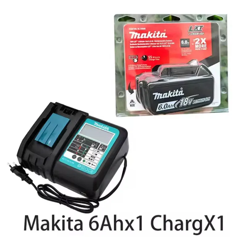 

Genuine 6AH makita BL1860 18V⭐️ Battery Power Tools Li-ion Replacement LXT BL1850 BL1840 for 18V Screwdriver with BMS TPCELL 18V