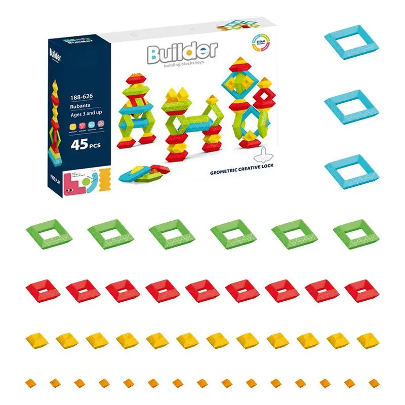 

Pyramid Building Blocks Pyramid Stacking Toy Building Blocks Building Blocks For Children STEM Sensory Toys Preschool