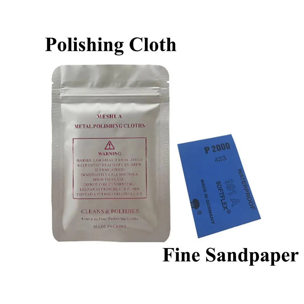 Watch Scratch Repair Polishing Cloth Set High Quality Cleans Polishing Sandpaper for Metal Jewelry Removing Scratch Tool