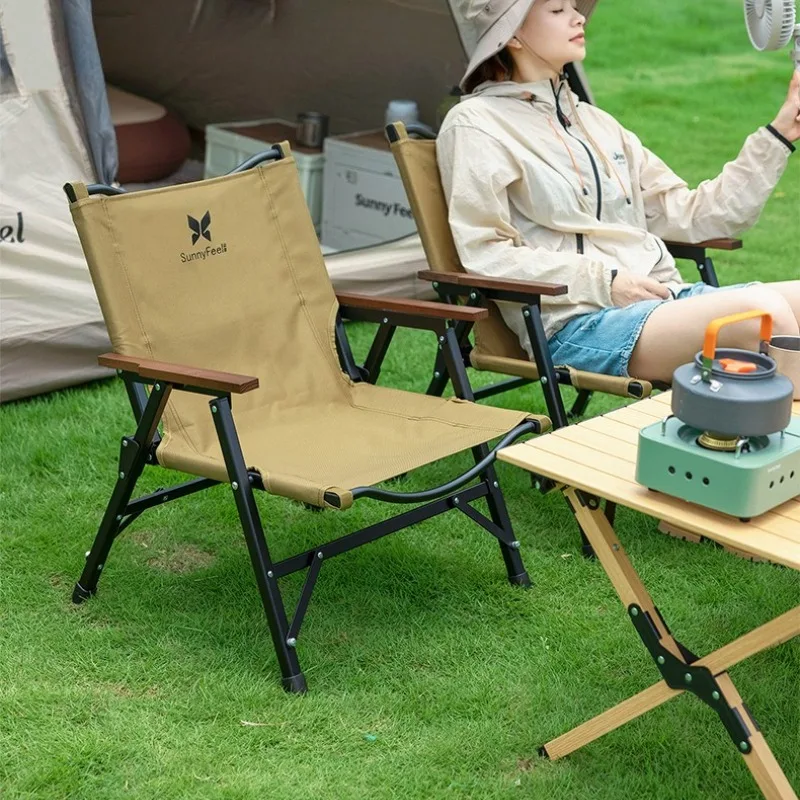 

Travel Chairs Portable Fishing Chair Outdoor Foldable Lightweight Beach Chair Multifunctional Camping Furnishings Equipment