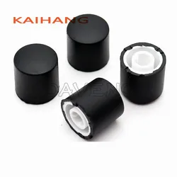 5PCS Soft Rubber Knob Cap Diameter 16mm Height 16mm potentiometer Encoder Knob cap D-Shaft Inner Hole 6mm