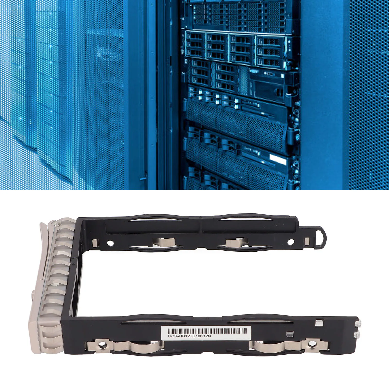 Bandeja de disco rígido de 2,5 polegadas Bandeja de disco rígido Bandeja de disco rígido 2,5 polegadas prata preta SAS SATA para Cisco UCS C220 C240 C480 M5