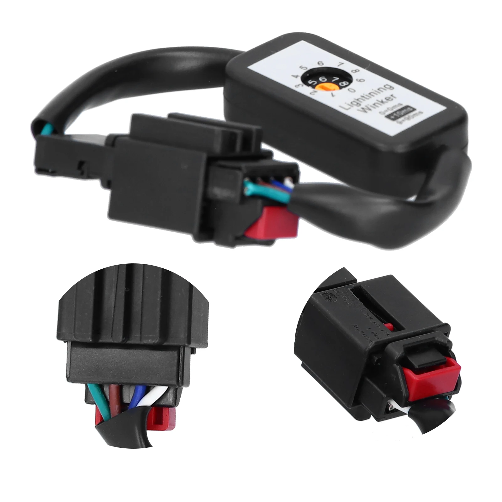 

LED Tail Lights Dynamic Turn Signal Adapter Harness Blinker Module Kits Fit for Mk7 Pre-Facelift 2013-2016