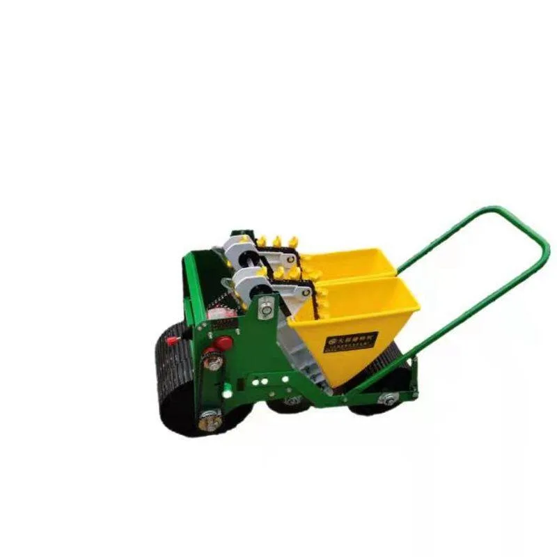 Electric Garlic Planter Machine Double Row Precision Agricultural Seeder for Farm Planting Equipment Use Agriculture