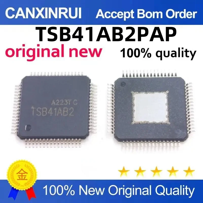 

TSB41AB2PAP Interface - Driver, Receiver TSB41AB2 The new genuine package is easy to use