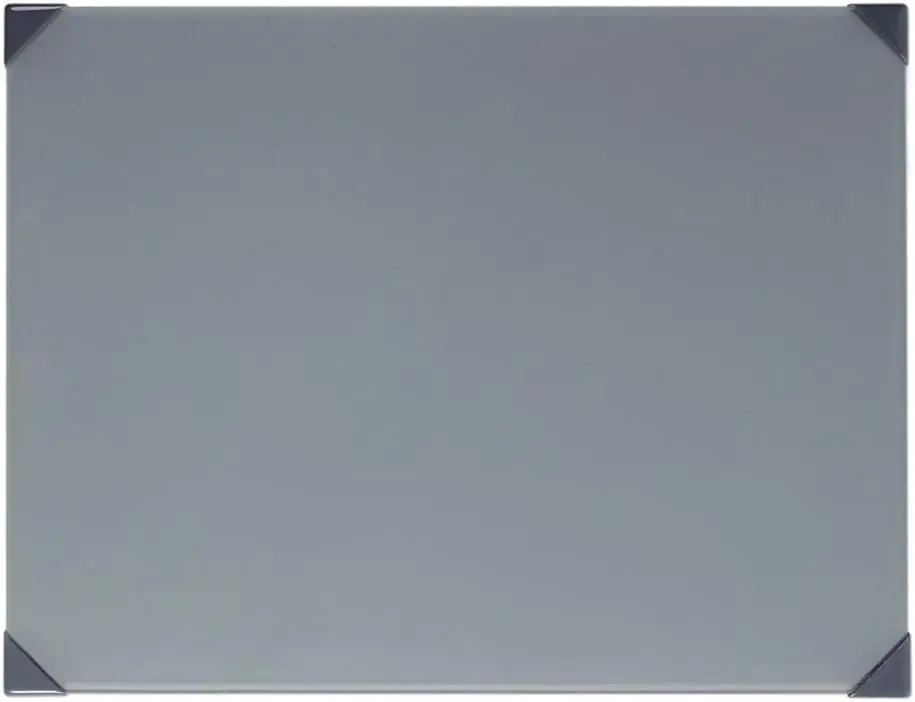 

POSH Glass Artist Palette | Neutral Grey, 9 x 12 inches | Tempered Glass Palette for Oil Painting with Corner Guards | U