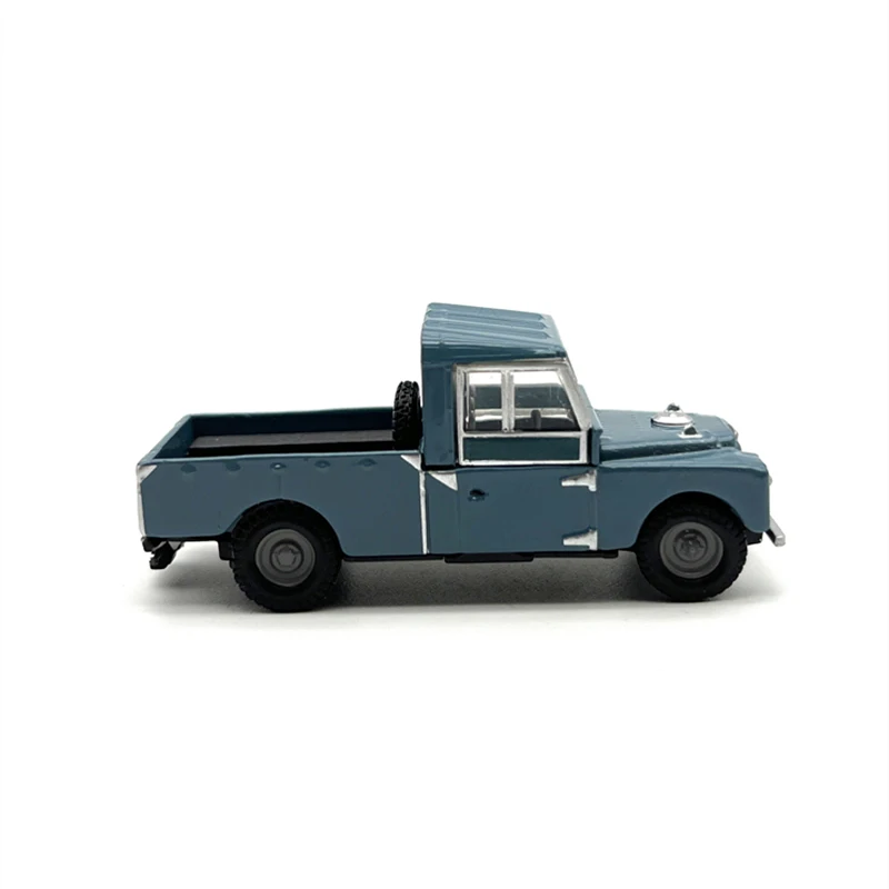 1:76 Scale Diecast Alloy Land Rover 109 Transport Vehicle Pickup Truck Model Classic Adult Collection Toys Gifts Static Display