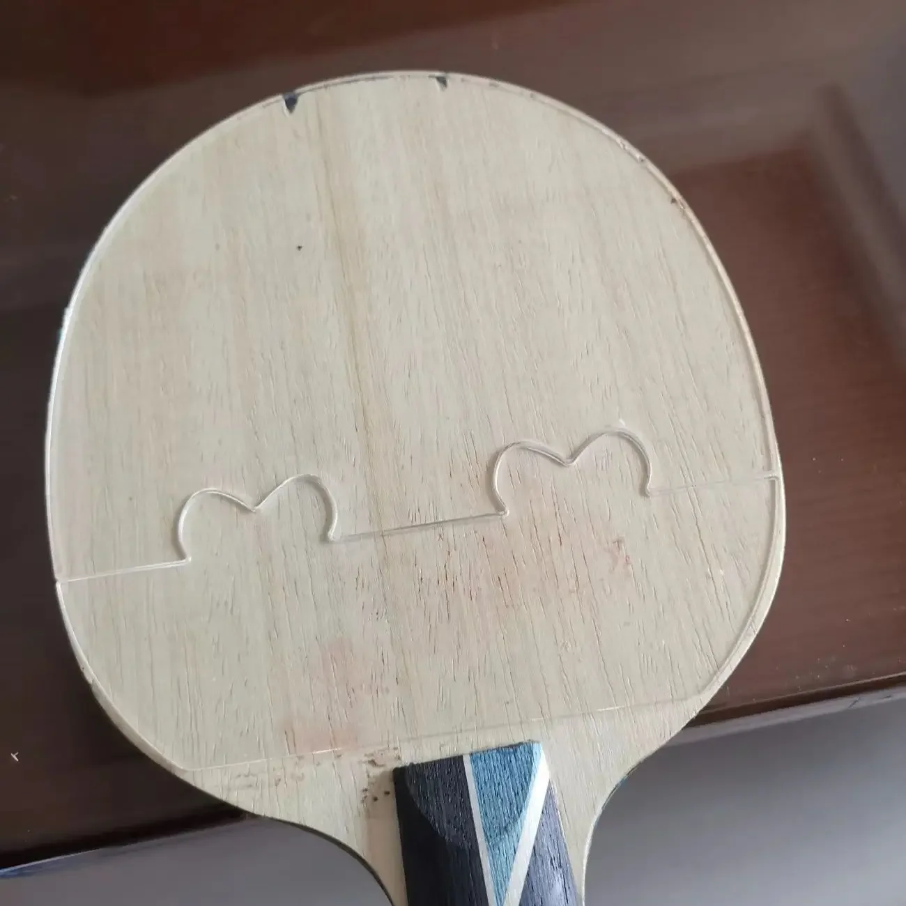 Professionelles Ping-Pong-Paddel-Montagegerät, einfach zu verwendende Gummi-Ausrichtungsführung für Tischtennisschläger, schnelle Positionierungswerkzeuge – Detail 6