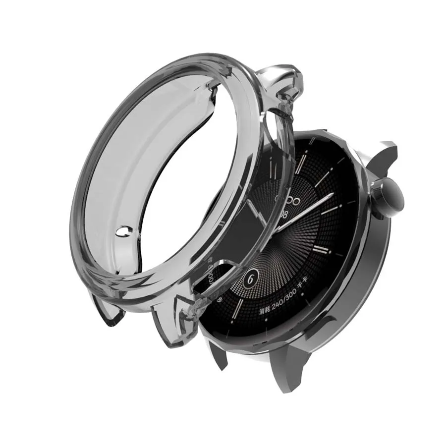 Custodia morbida in TPU per Oppo Watch X2 Mini X Custodia protettiva per paraurti per OnePlus Watch 3 2 Custodia protettiva per telaio Accessorio intelligente