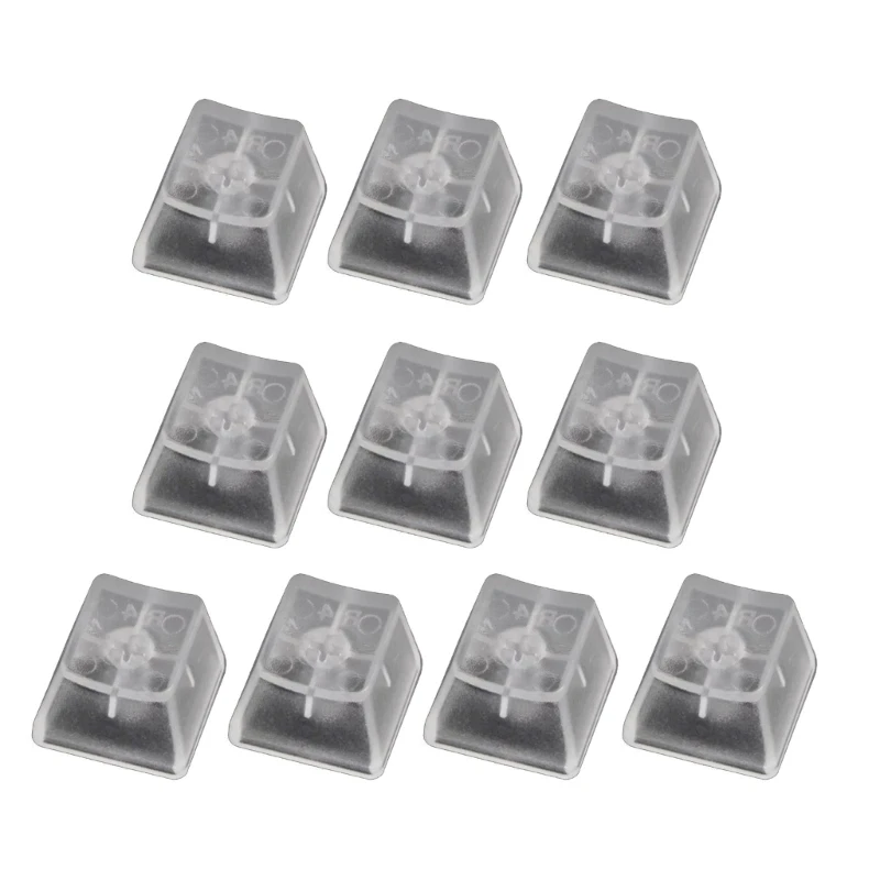 Keycap retroiluminado transparente cherryheight compatível teclado jogos mecânico abs branco keycaps f19e