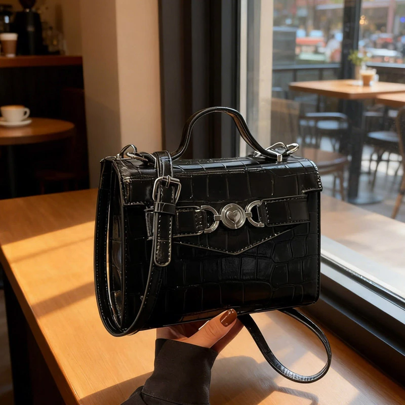 

Luxury Brand Classic Elegant Leather Shoulder Bag Messenger Bag Women Ladies Handbags Famous Designer Top