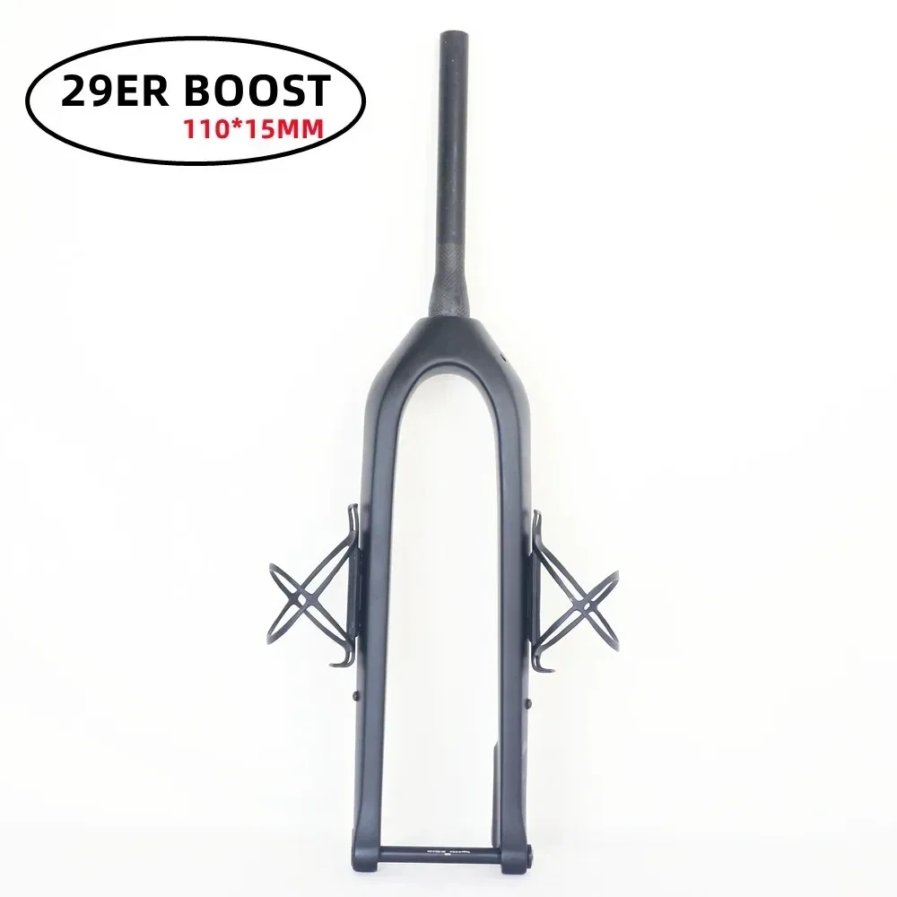 Full Carbon Fiber 29er Boost MTB Fork M02 Model Include Axle Max Tire 29X2.8 Available With Or Without Cage Hole