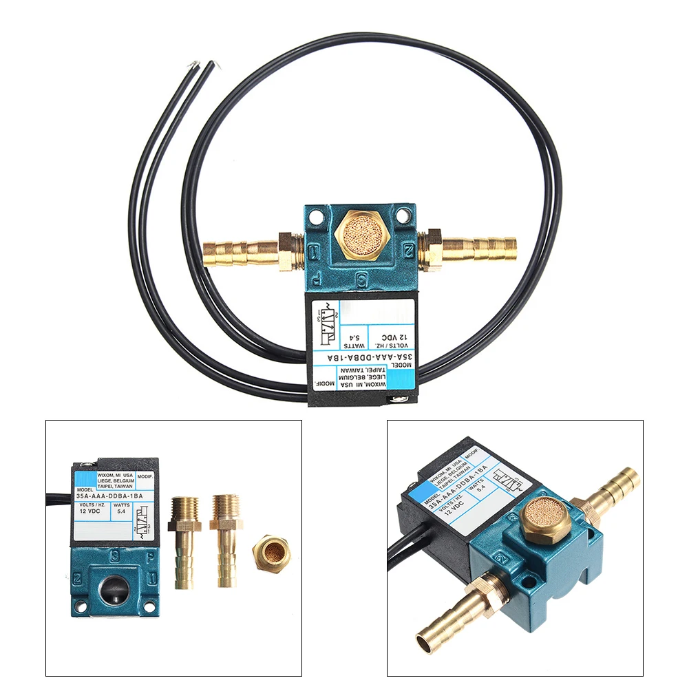 Électrovanne de contrôle de suralimentation électronique, conception à 3 ports pour la gestion de la pression d'image dans une bulle turbocompressée