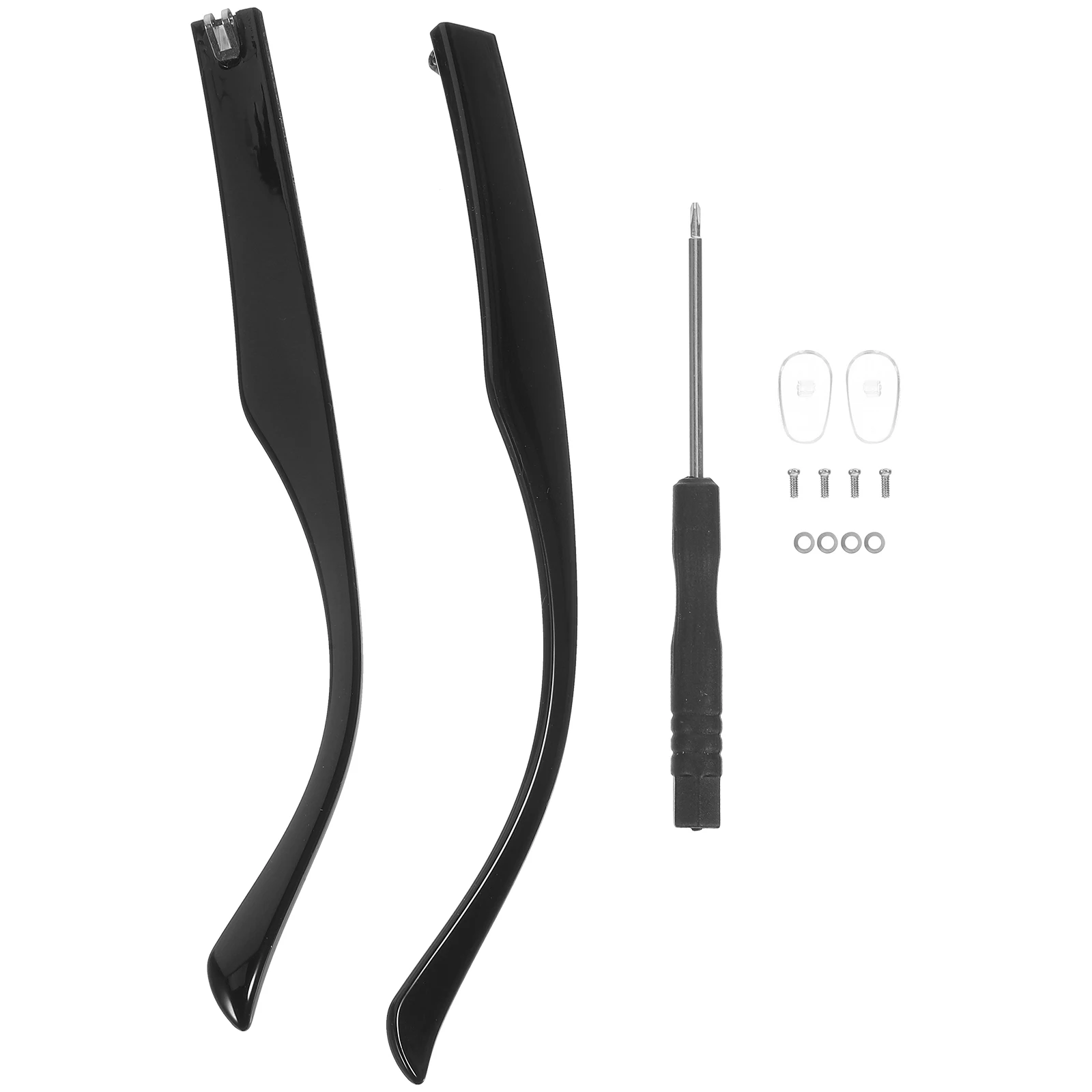 1 Pair Metal Glasses Arm Legs Replacement Temple For Eyeglasses Universal Fit Unisex Design Eyeglass Repair Kit Glasses