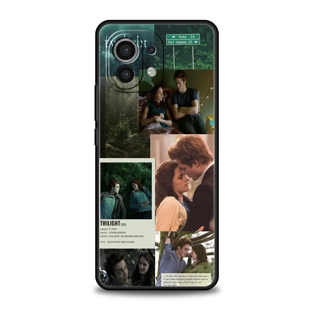 Twilight Saga Luxury Phone Case For Xiaomi 14 13T 12T Pro 12 13 11 Ultra Mi Note 10 Lite 10T 5G 11X Pro 11T 11i 9T Soft Cover
