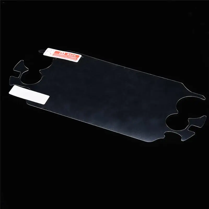 แผ่นป้องกันหน้าจอสำหรับผู้เล่นเกมฟิล์มกันรอยหน้าจอ HD สำหรับ PS SONY Vita PSV แผ่นฟิล์มด้านหน้าและด้านหลัง