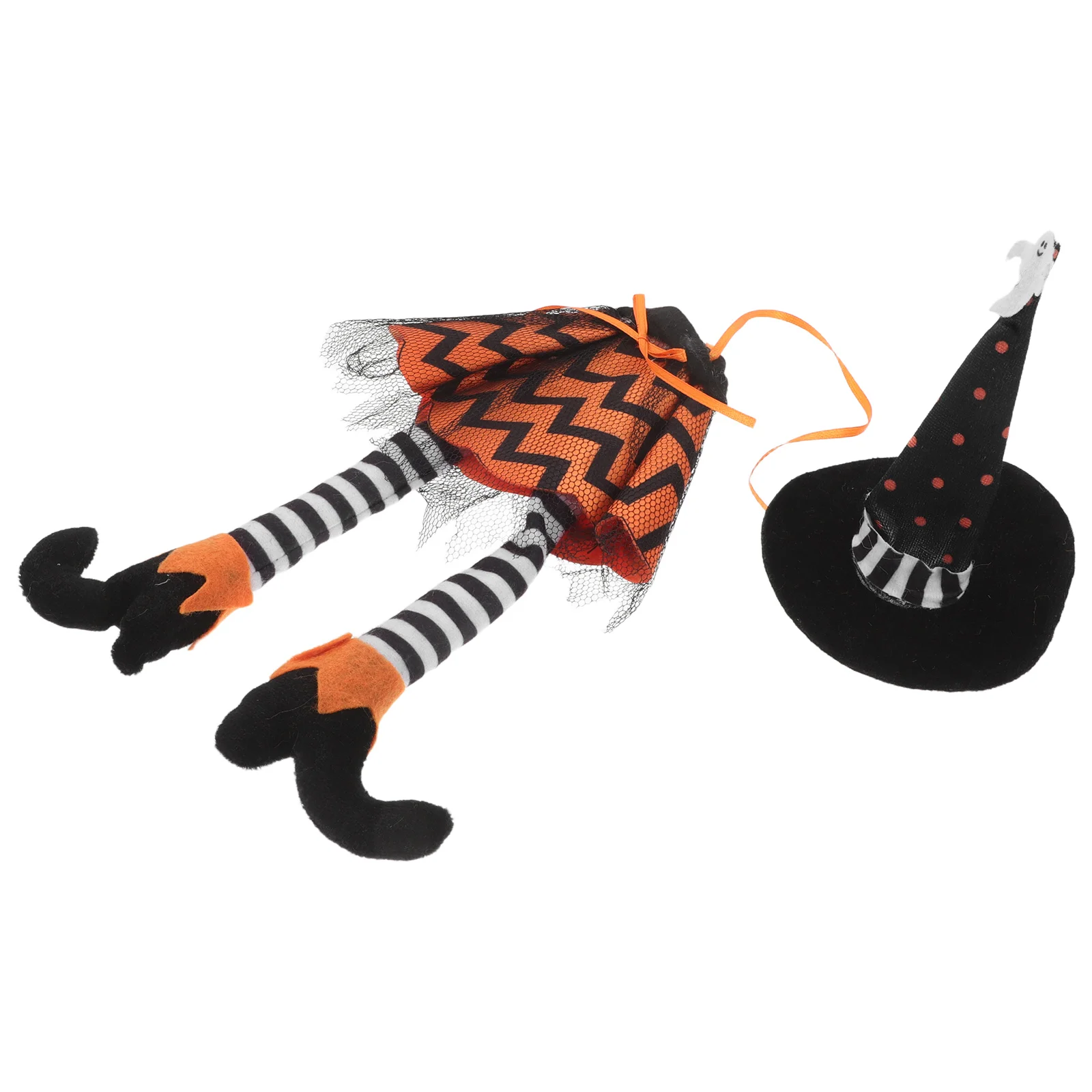 

Halloween Decor Wine Bottle Set Creepy Holder Accessories Covers Sleeve Decorations