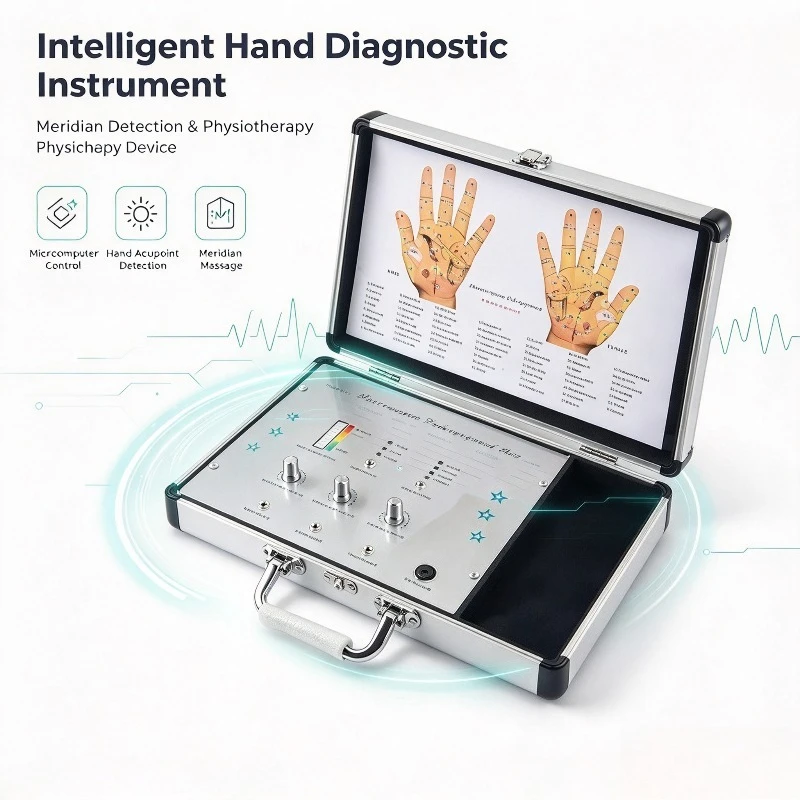 Microcomputer Body Massager Smart Hand Touch Massage Device Multifunctional Muscle Relax Machine for Home Use